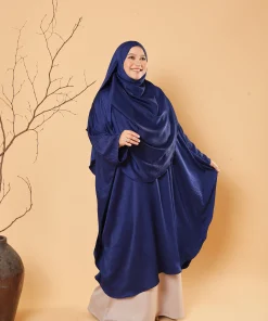 Set Serra Maxi & Shawl - Rich Blue